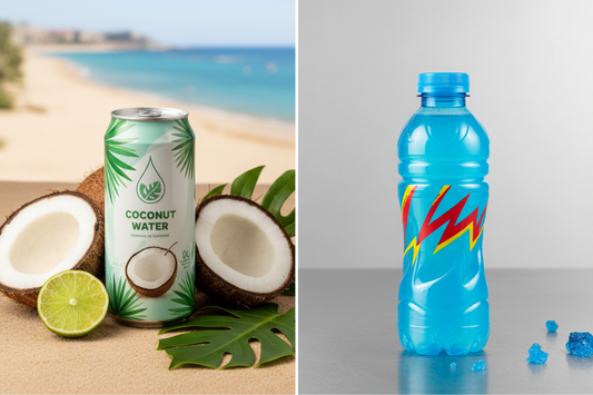 Agua de coco vs Aquarius: diferencias, ingredientes y cuándo elegir cada una