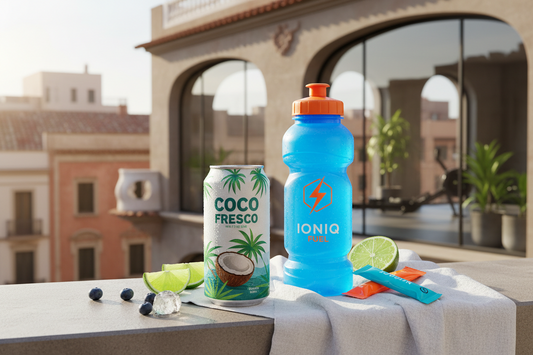 Agua de coco vs bebidas isotónicas: qué eligen cada vez más deportistas en Barcelona.