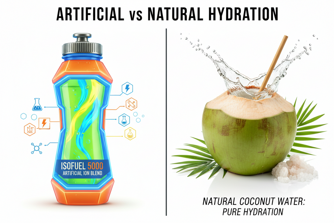 Bebidas isotónicas naturales vs artificiales: ¿cuál elige tu cuerpo?